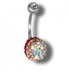 Piercing s krystaly Swarovski Galaxy F