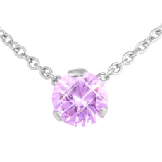 Přívěsek s krystaly Swarovski NSSW02-LAVENDER