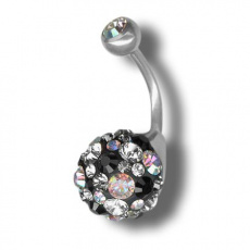 Piercing s krystaly Swarovski Sphere D